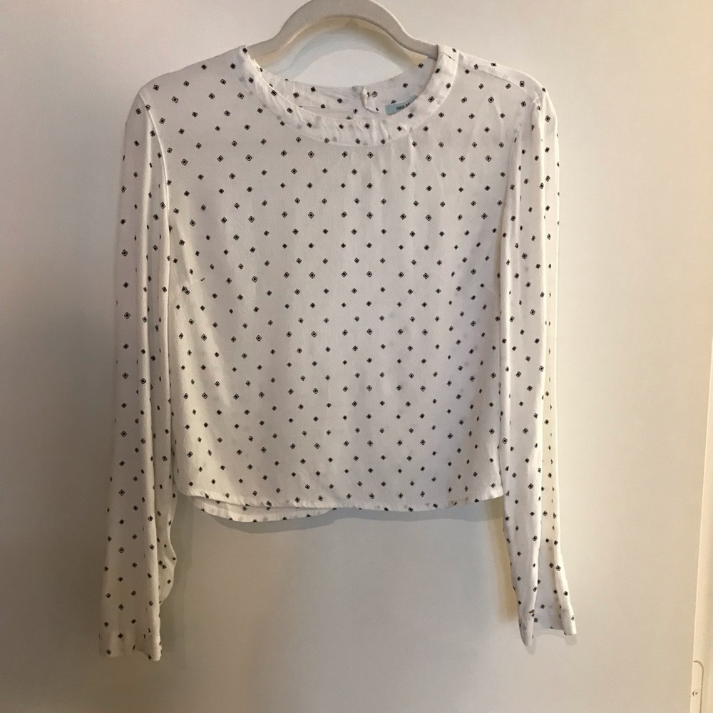 Crop top blouse